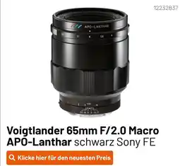 Kamera Express Voigtlander 65mm f/2.0 macro apo-lanthar Angebot