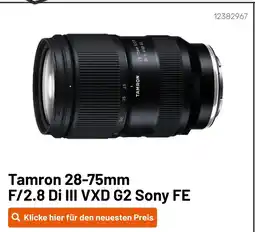 Kamera Express Tamron 28-75mm f/2.8 di iii vxd g2 sony fe Angebot