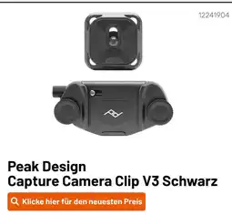 Kamera Express Peak design capture camera clip v3 schwarz Angebot