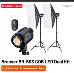 Kamera Express Bresser br-60s cob led dual kit Angebot