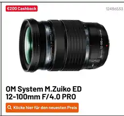 Kamera Express Om system m.zuiko ed 12-100mm f/4.0 pro Angebot