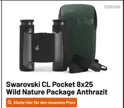 Kamera Express Swarovski cl pocket 8x25 wild nature package anthrazit Angebot