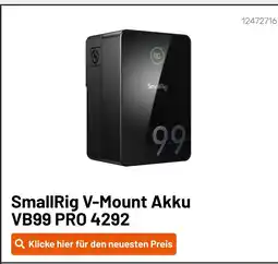 Kamera Express Smallrig v-mount akku vb99 pro 4292 Angebot