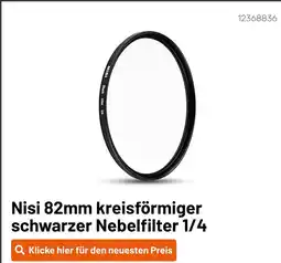 Kamera Express Nisi 82mm kreisförmiger schwarzer nebelfilter 1/4 Angebot