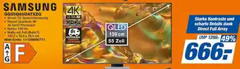 expert Techno Land SAMSUNG GQ55Q80DATXZG Angebot