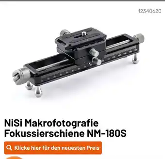 Kamera Express Nisi makrofotografie fokussierschiene nm-180s Angebot