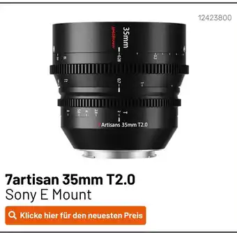 Kamera Express 7artisans 35mm t2.0 Angebot