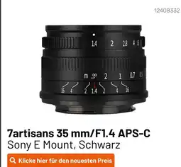 Kamera Express 7artisans 35 mm/f1.4 aps-c Angebot