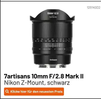 Kamera Express 7artisans 10mm f/2.8 mark ii Angebot