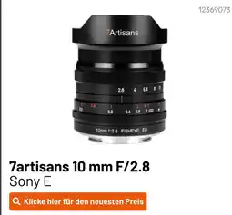 Kamera Express 7artisans objektiv 10 mm f/2.8 sony e Angebot