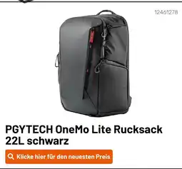 Kamera Express Pgytech onemo lite rucksack Angebot
