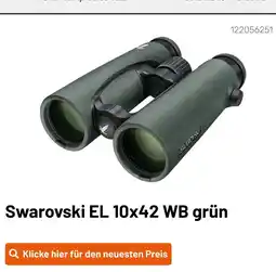 Kamera Express Swarovski el 10x42 wb grün Angebot