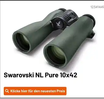 Kamera Express Swarovski nl pure 10x42 Angebot