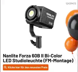 Kamera Express Nanlite forza 60b ii bi-color led studioleuchte (fm-montage) Angebot