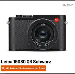 Kamera Express Leica 19080 q3 schwarz Angebot