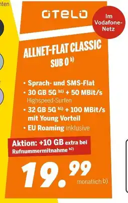 MEDIMAX Otelo allnet-flat classic sub 0 b) Angebot