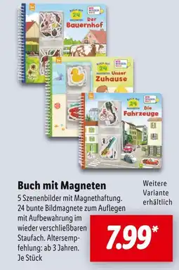 Lidl Buch mit magneten Angebot