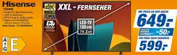 expert Techno Land Hisense 75A6N Angebot