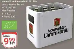 Globus Neumarkter Lammsbräu Bio Pils Angebot