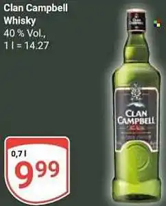 Globus Clan Campbell Whisky Angebot