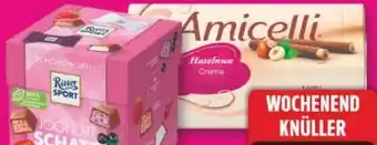 Edeka Amicelli Haselnuss Waffelröllchen Angebot