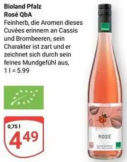 Globus Bioland Pfalz Rosé QbA Angebot