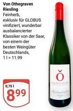Globus Von Othegraven Riesling Angebot