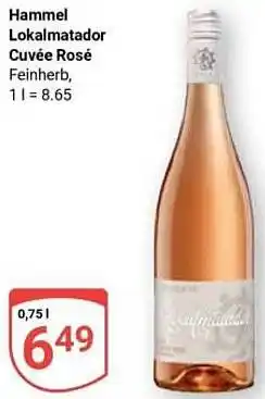 Globus Hammel Lokalmatador Cuvée Rosé Angebot