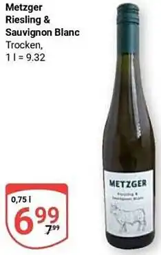 Globus Metzger Riesling & Sauvignon Blanc Angebot