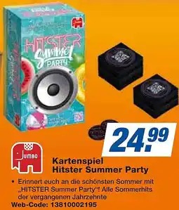 expert Techno Land JUMBO Kartenspiel Hitster Summer Party Angebot