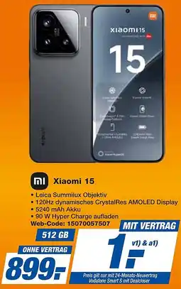 expert Techno Land Xiaomi 15 Angebot