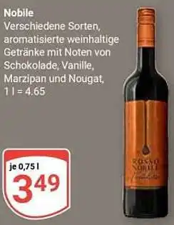 Globus Nobile Angebot