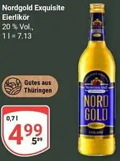 Globus Nordgold Exquisite Eierlikör Angebot