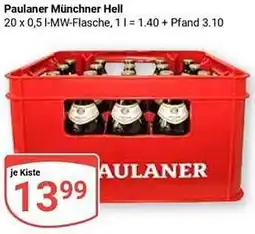 Globus Paulaner Münchner Hell Angebot