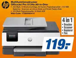 expert Techno Land hp Multifunktionsdrucker OfficeJet Pro 8134e All-in-One Angebot