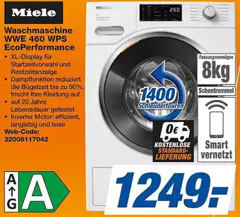 expert Techno Land Miele Waschmaschine WWE 460 WPS EcoPerformance Angebot
