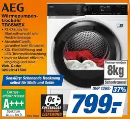 expert Techno Land AEG Wärmepumpentrockner TR8SWEX Angebot