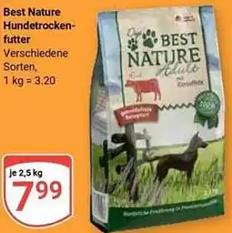 Globus Best Nature Hundetrockenfutter Angebot