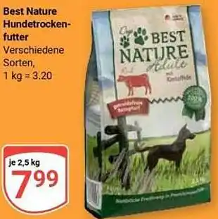 Globus Best Nature Hundetrockenfutter Angebot