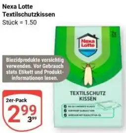Globus Nexa Lotte Textilschutzkissen Angebot