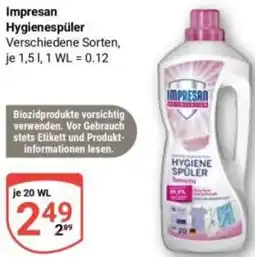 Globus Impresan Hygienespüler Angebot