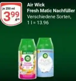 Globus Air Wick Fresh Matic Nachfüller Angebot