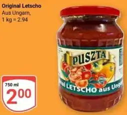 Globus Original Letscho Angebot