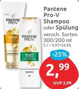 Budni Pantene Pro-V Shampoo oder Spülung Angebot
