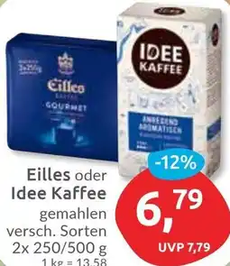 Budni Eilles oder Idee Kaffee Angebot