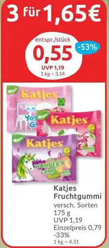 Budni Katjes Fruchtgummi Angebot