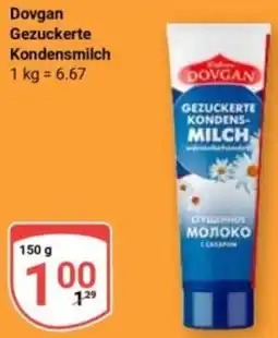 Globus Dovgan Gezuckerte Kondensmilch Angebot