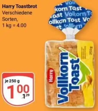 Globus Harry Toastbrot Angebot