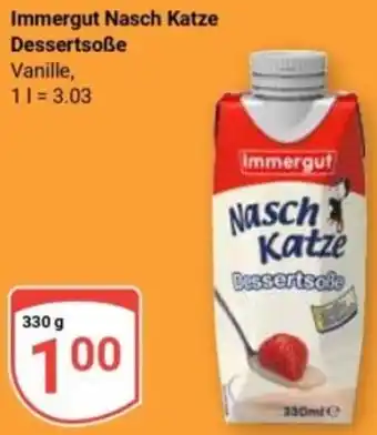 Globus Immergut Nasch Katze Dessertsoße Angebot