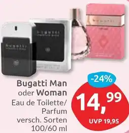 Budni Bugatti Man oder Woman Eau de Toilette/ Parfum Angebot
